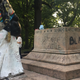 Site of a removed Confederate statue in Baltimore